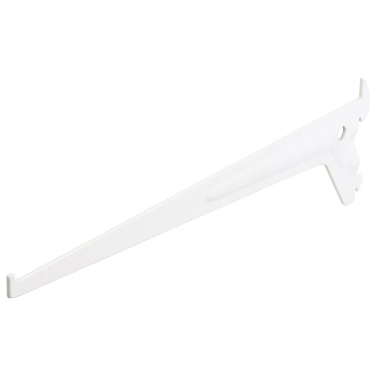 Duraline F-systeem plankendrager enkel metaal wit 30cm