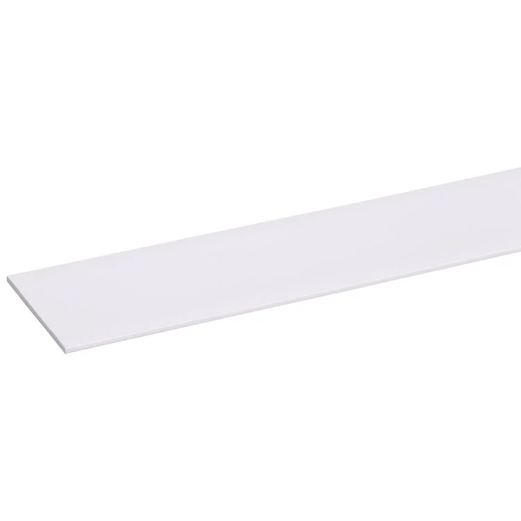 Afdekprofiel kunststof wit 2x50mm 2,6m