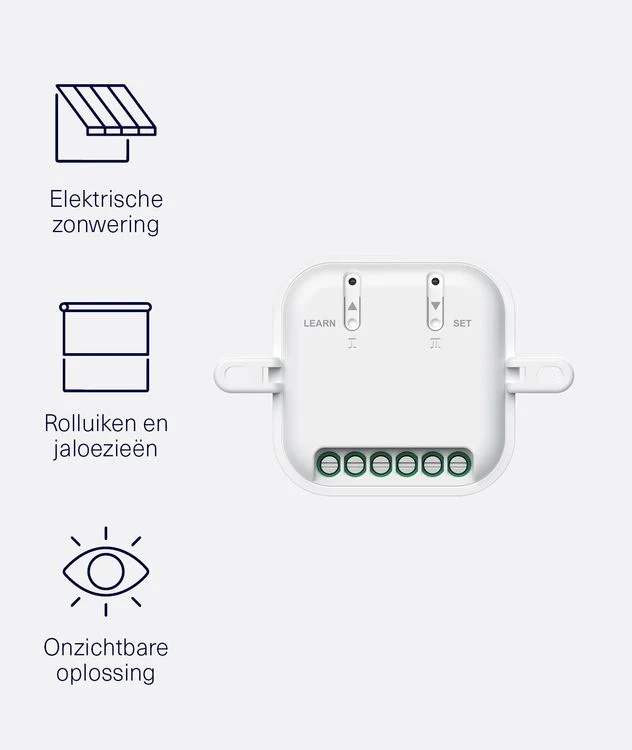 Klik Aan Klik Uit Startlijn inbouwschakelaar voor zonwering 70352