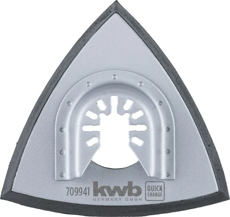 KWB geperforeerd delta schuuropzetstuk 93x93x93mm