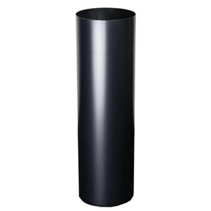 Buis Ø150 mm – 500 mm – Enkelwandig geblauwd staal