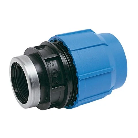 Martens klemkoppeling hoge druk PVC 16x1/2" binnendraad