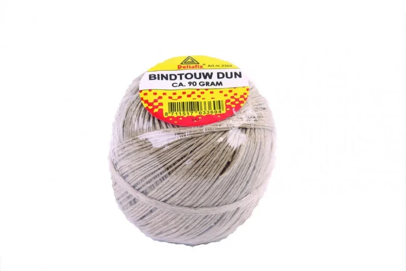 Deltafix hennep bindtouw beige 80m