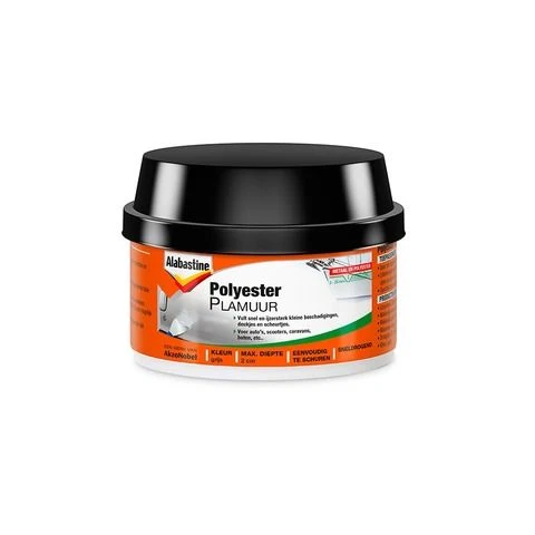 Alabastine polyesterplamuur grijs 800gr