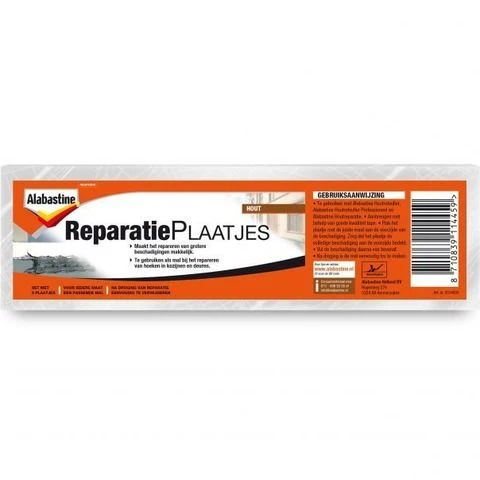 Alabastine reparatieplaatjes transparant 1 set