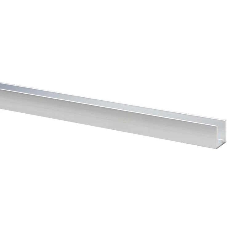 U-profiel aluminium 15x15mm 1m