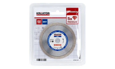 Kreator Premium Nat diamantschijf ⌀89mm