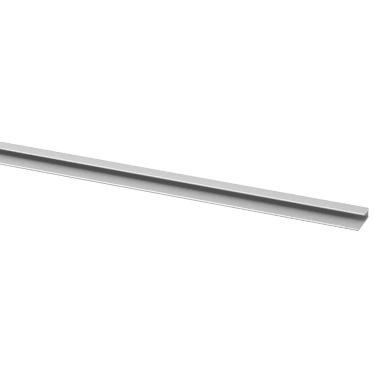 Eindprofiel aluminium 7x19mm 2m