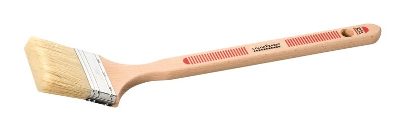 Color Expert radiatorkwast hout plat 8cm voor muurverf