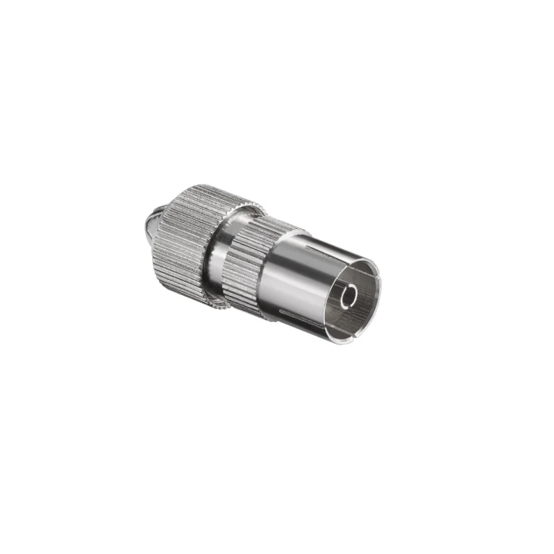 Coax stekker female - Voor satelliet tv