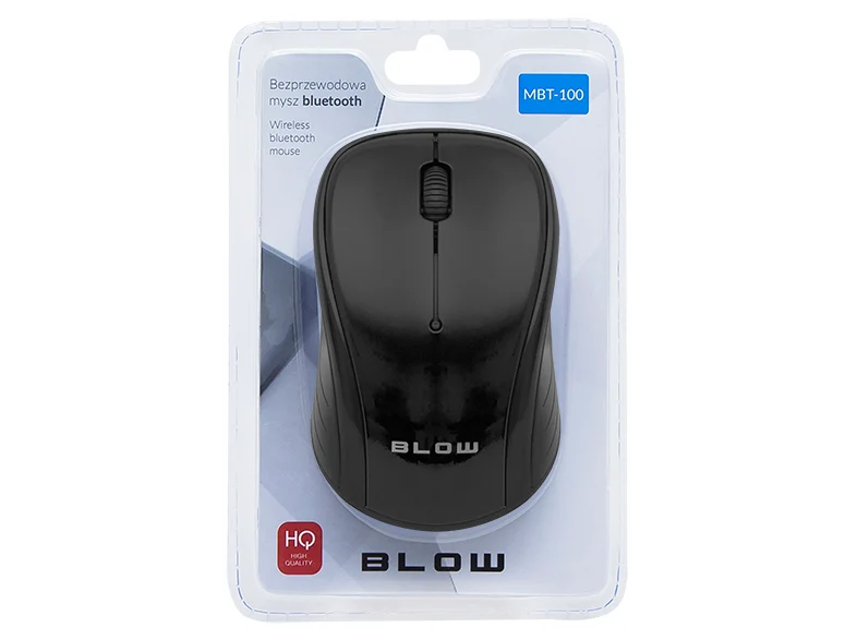Computer Muis Bluetooth 1600DPI - Zwart MBT-100
