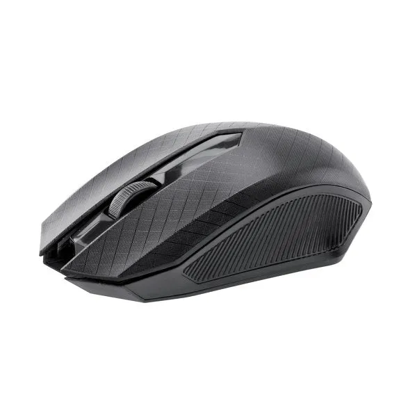 Computer Muis Draadloos Optisch 1000dpi - Premium Zwart