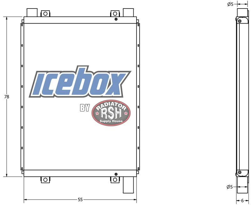 Frac Cube Oil Cooler # 990245