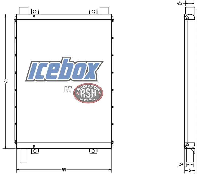 Frac Cube Oil Cooler # 990244