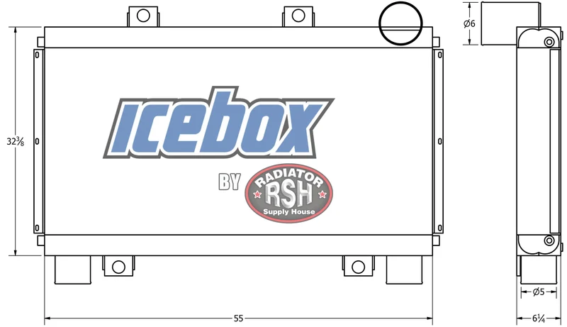 Frac Cube Oil Cooler # 990240