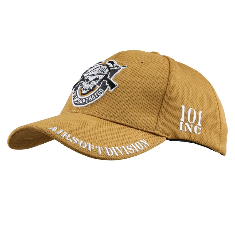 101INC Baseball Cap Airsoft Division - Coyote