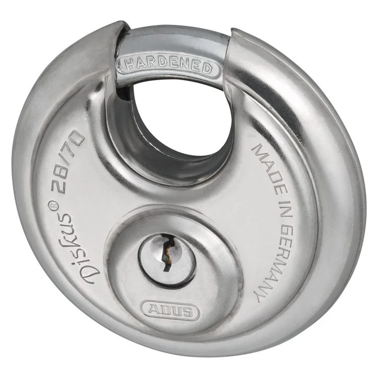 Abus discushangslot 28/70 RVS 7x7x2,9cm