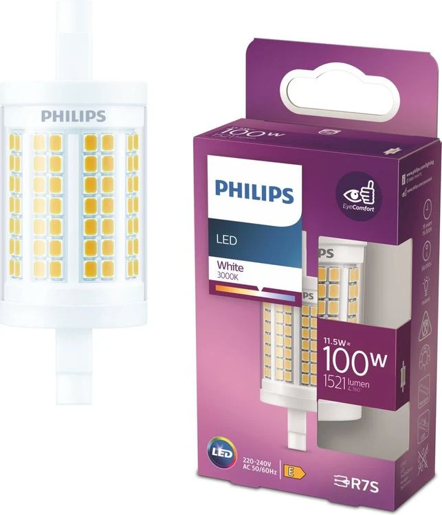 Philips LED rond R7S helder wit 100W 1521LM