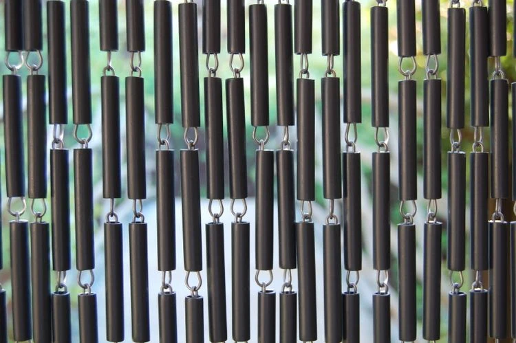 Latenda Campos 2 hulzen vliegengordijn antraciet 100x230cm