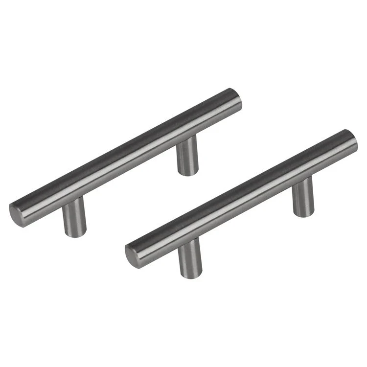 Differnz Amsterdam meubelgreep RVS gun metal 50x32mm 2st