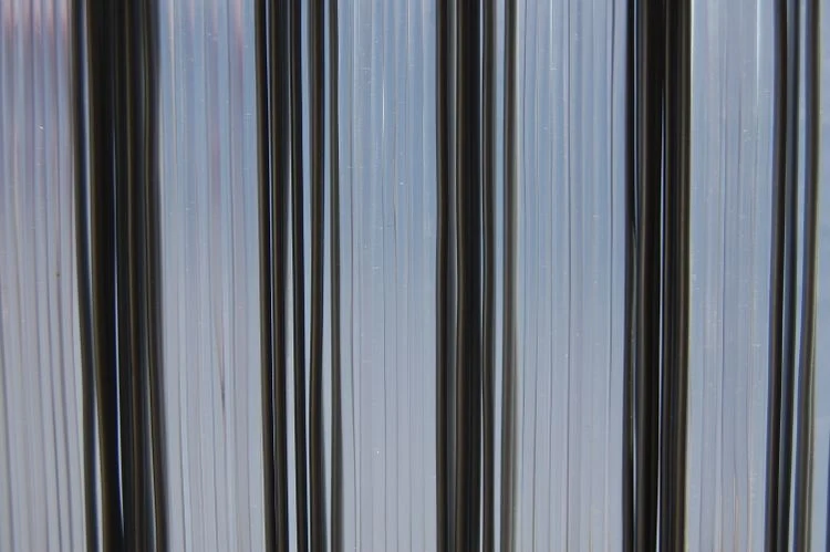 Latenda Trento 1 kunststof draden vliegengordijn grijs 100x230cm