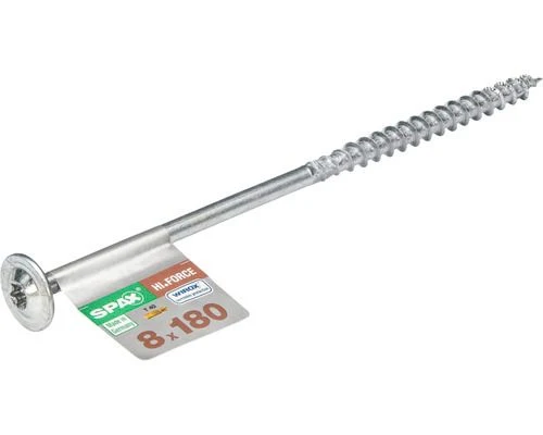 Spax HI.Force schroef T-star plus discuskop 8x180mm