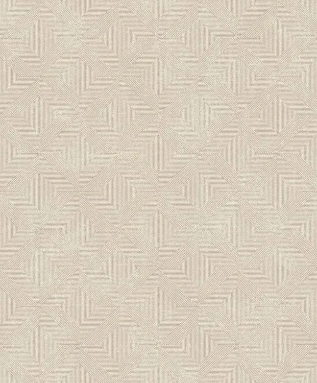 Omura Danillo vliesbehang geometrisch beige 53cmx10m
