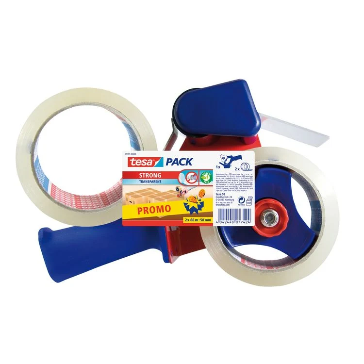 Tesa Pack verpakkingstape 57195 transparant 50mm 66m