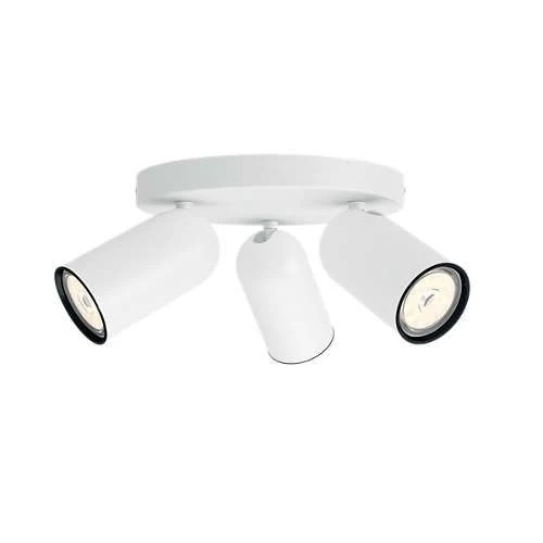 Philips myLiving LED Pongee 3-lichts plafondlamp dimbaar wit