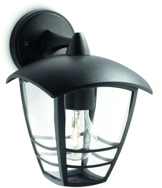 Philips myGarden LED buiten wandlamp Creek zwart aluminium