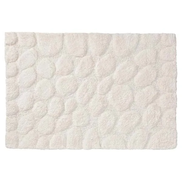 Sealskin badmat Pebbles ivoor 60x90cm