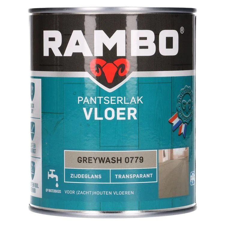 Rambo Pantserlak zijdeglans vloer 779 750ml