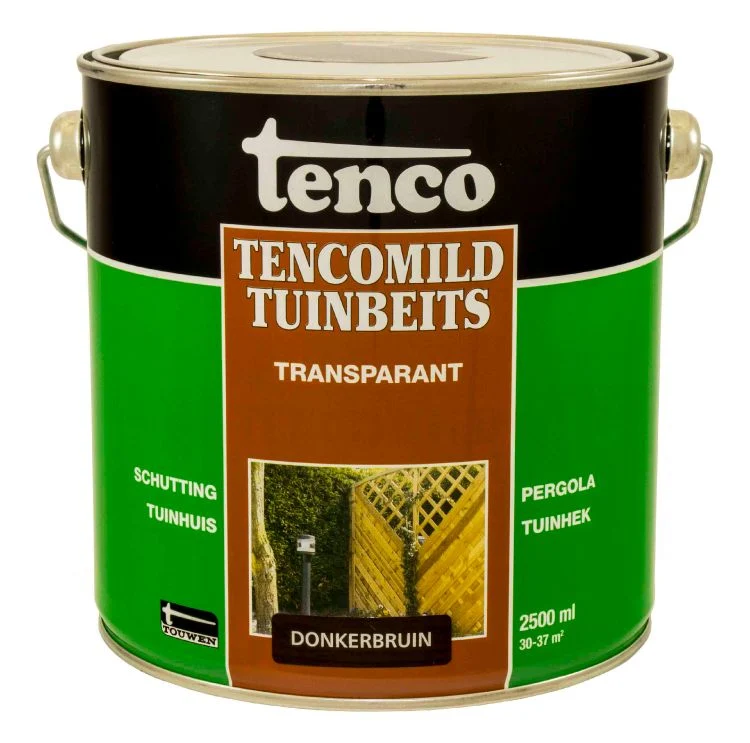 Tenco Tencomild tuinbeits zijdemat donkerbruin 2,5L