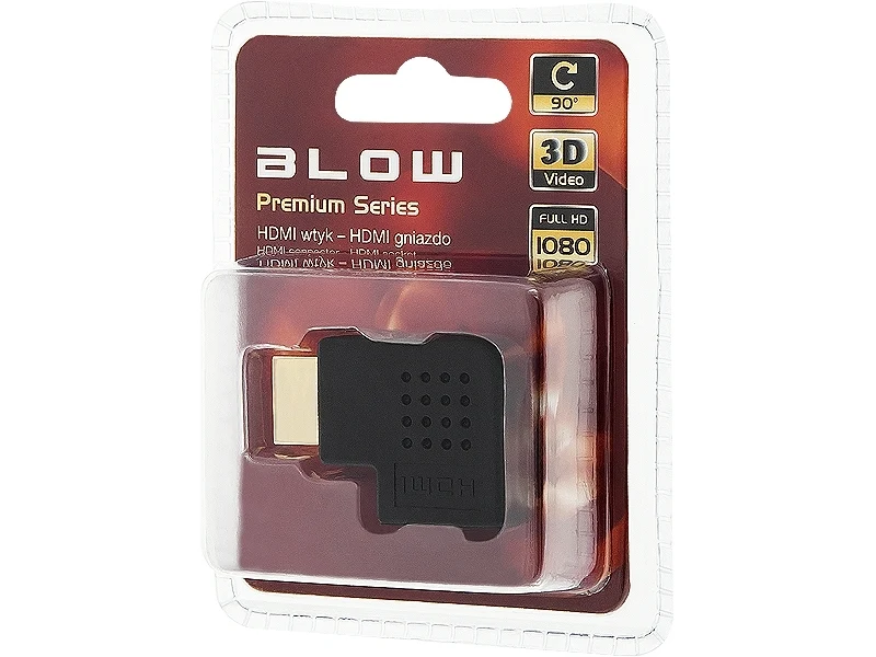 HDMI Male to Female Adapter 90 graden