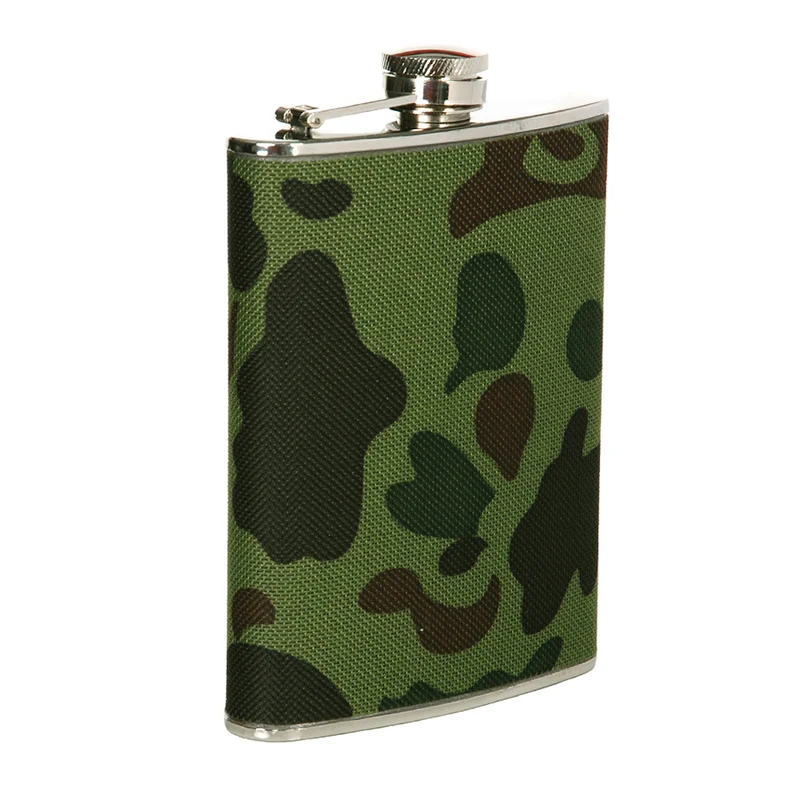 RVS Zakfles 240 ML Woodland
