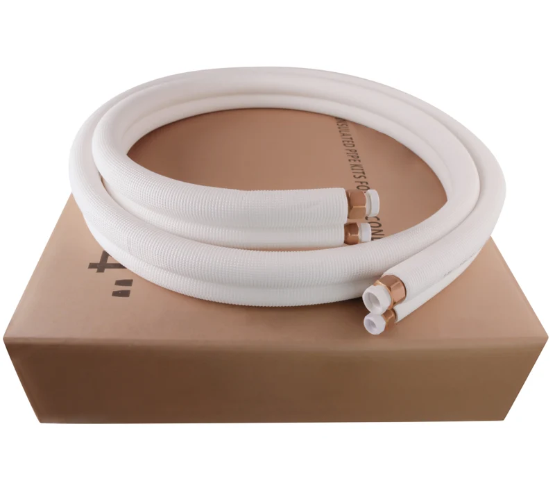 Koelleidingset met flarewartels 3/8-5/8 lengte 3 meter