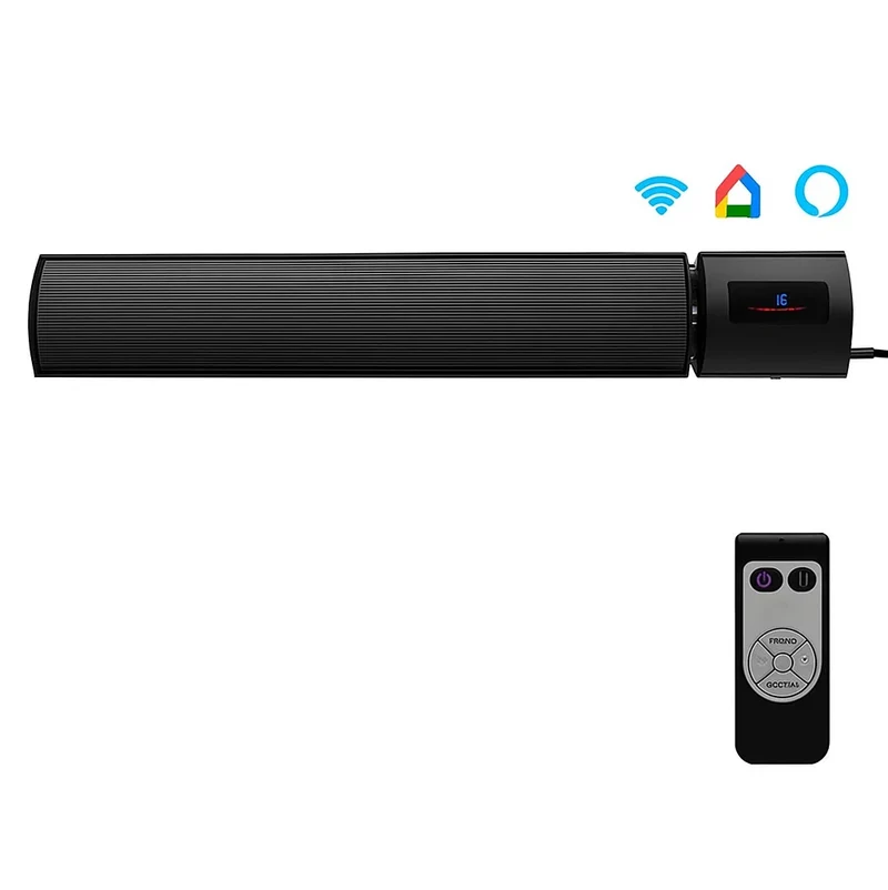 Tweedekans - Infrarood terrasheater Caleo Wifi met afstandsbediening - TH Caleo 2400Watt