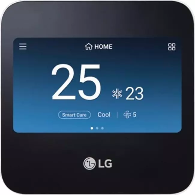 LG Deluxe bekabelde bediening zwart inclusief Wi-Fi ThinQ
