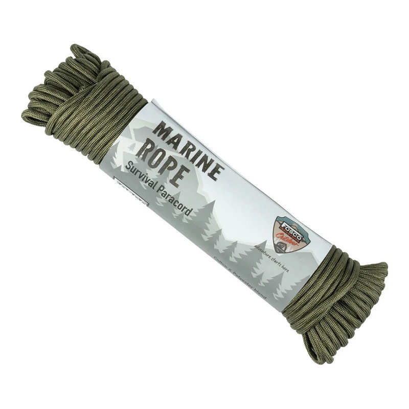 Survival Paracord Touw 30 meter 4 mm groen (kopie)