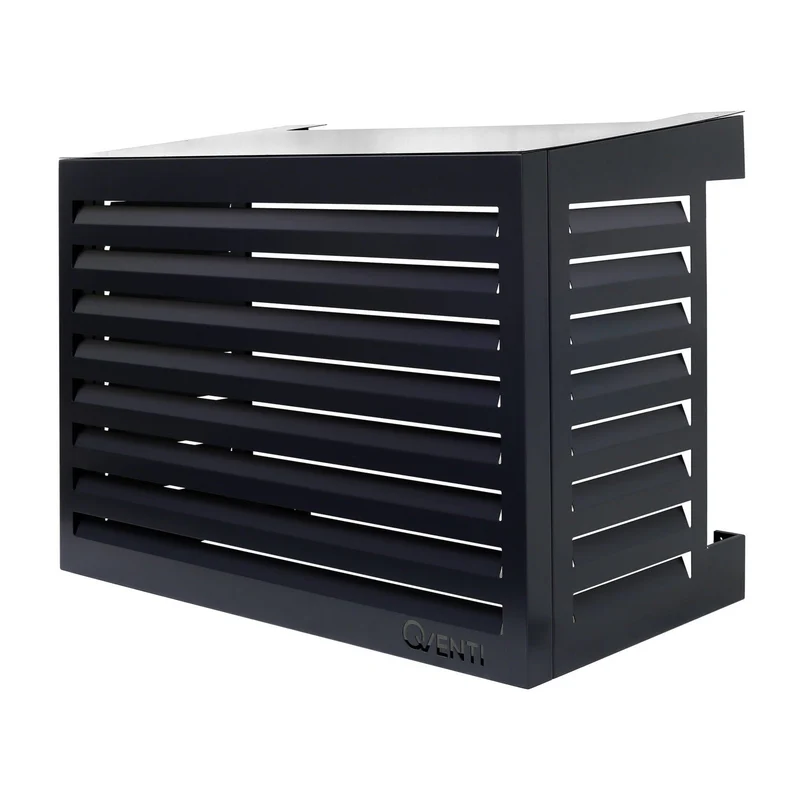 QVENTI Airco Omkasting Antraciet – Voor Buitenunit Medium (115x 85x 57,5cm)