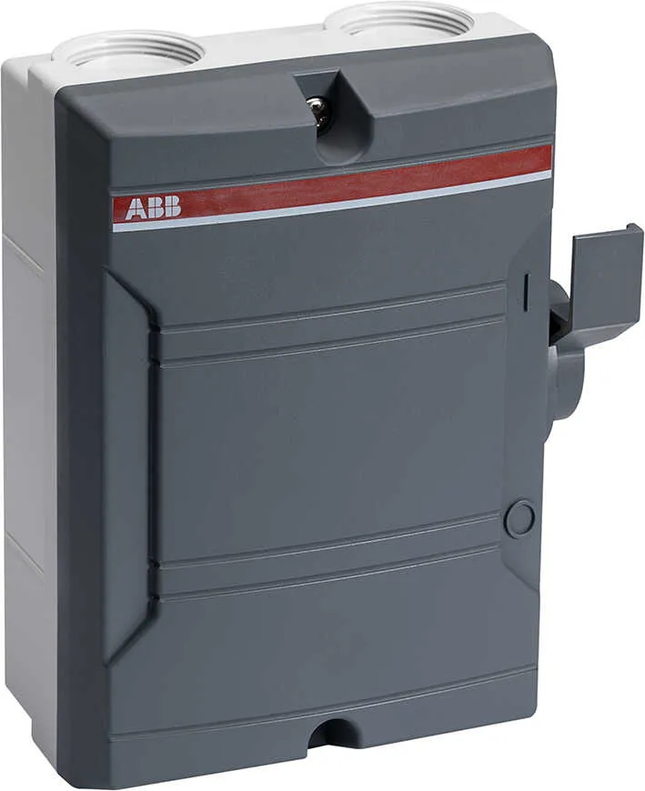 ABB werkschakelaar 3-polig 25A IP65