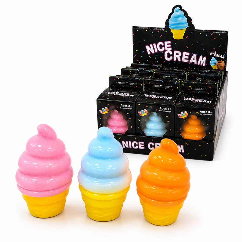 Nice Cream Squishy IJsje – Zacht Knijp Speelgoed