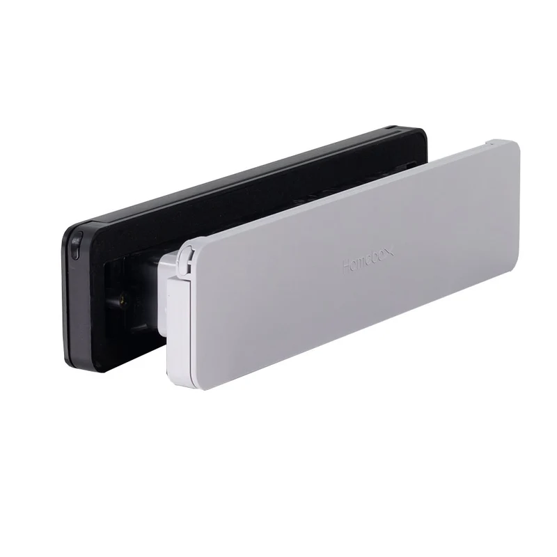 Homebox geïsoleerde brievenbus – zwart aluminium buitenklep