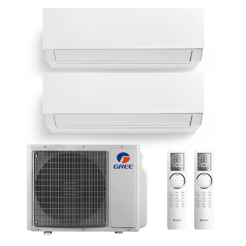 GREE Clivia multi-split airco wit R32 2x2,5 kW set