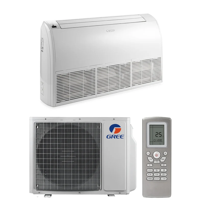 GREE Vloer/Plafond airco R32 12,5 kW set