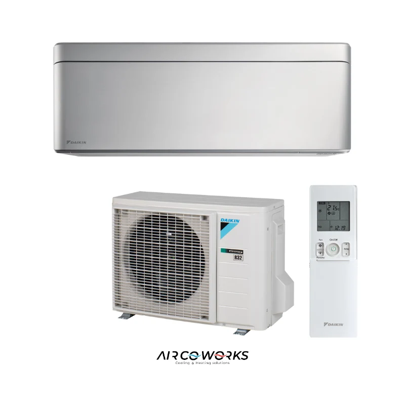 Daikin Stylish wandmodel FTXA42BS + RXA42B 4,2kW Zilver
