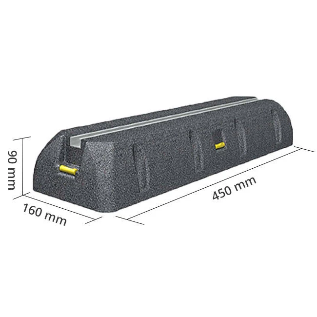 SUMO buitenunit montagebalk van trillingsdempend rubber 450 mm set