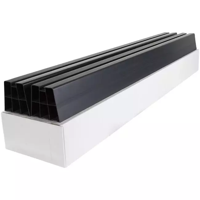 Montagebalk buitenunit van hard PVC, lengte 1000mm set