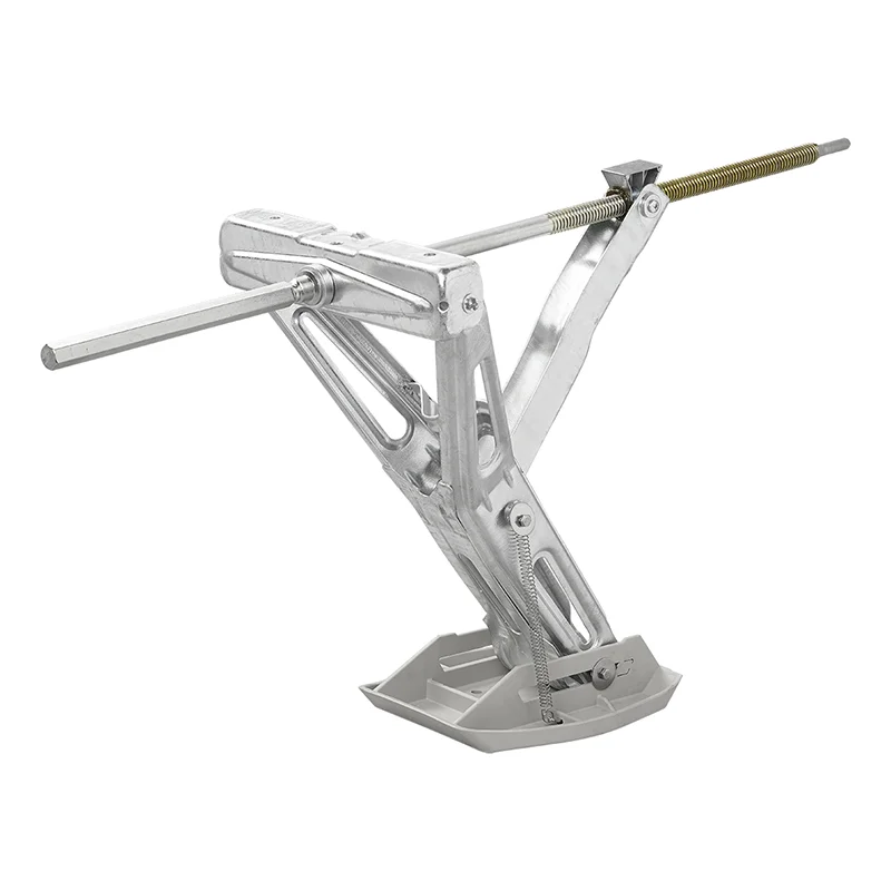 ProPlus Caravanhoeksteun 1000kg 605x280mm H:470mm incl. stabilisatievoet en verlengd uitdraaimechanisme