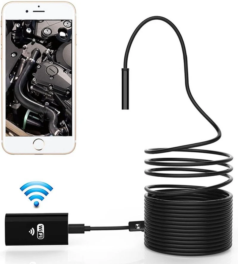 Waterdichte Wifi Endoscoop - IOS Andriod - 1 Meter - Draadloos